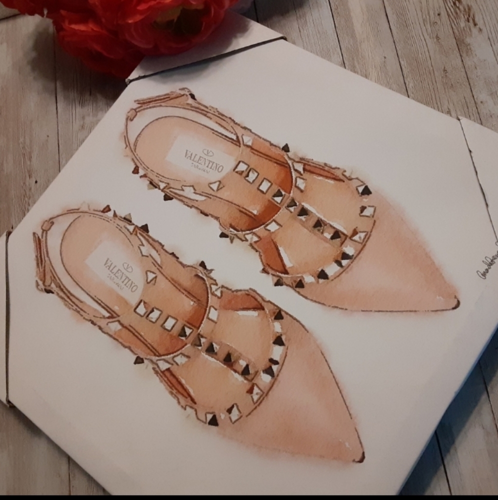 🍉3/$20 Valentino Canvas Wall Art